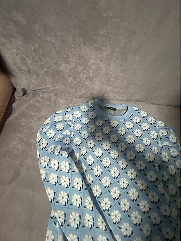 cıceklı bluz - Görsel 5