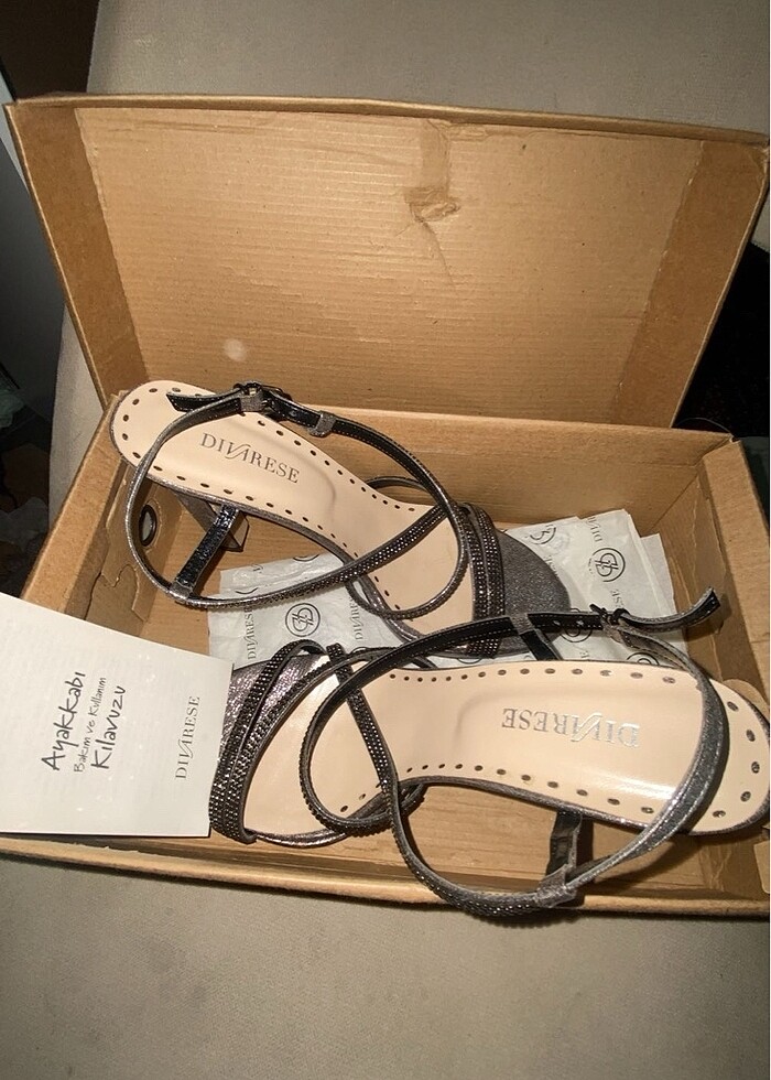 Divaresse topuklu ayakkabi - Görsel 2