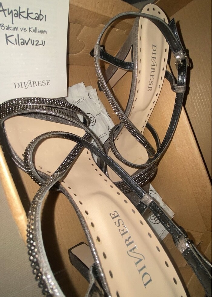 Divaresse topuklu ayakkabi - Görsel 4