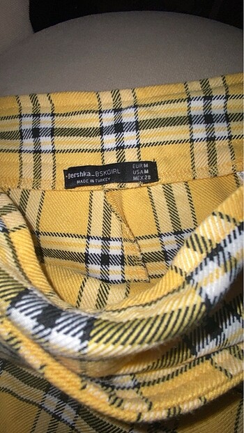 Sari siyah cizgili etek - Görsel 3