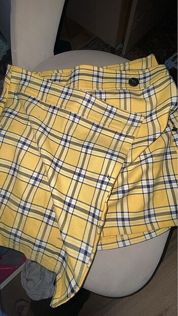 Sari siyah cizgili etek - Görsel 2