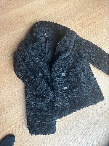 Zara peluş kürk ceket