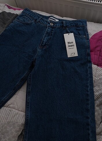30 Beden mavi Renk Plazzo wide leg kot pantolon