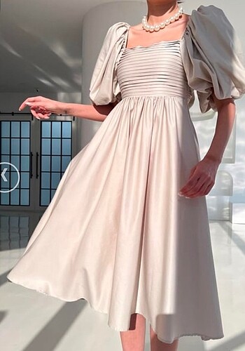 Zara Saten Elbise