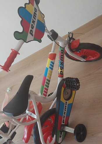 Diğer Renkli Destekli Çocuk Bisikleti