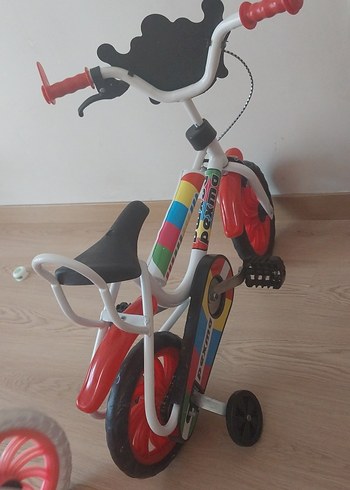 Renkli Destekli Çocuk Bisikleti