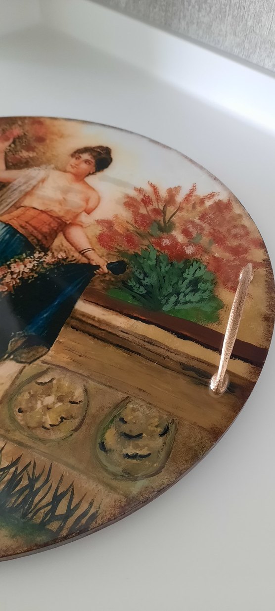 Yuvarlak AhşapTepsi - Görsel 5