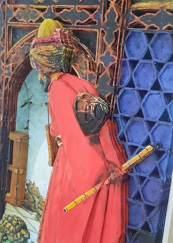 Kağıt Rölyef Tablo - Görsel 9