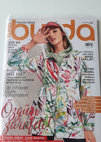 Burda Dergisi Koleksiyonu - Moda ve Tasarım - Görsel 6
