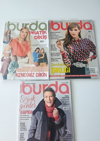 Burda Dergisi Koleksiyonu - Moda ve Tasarım - Görsel 4