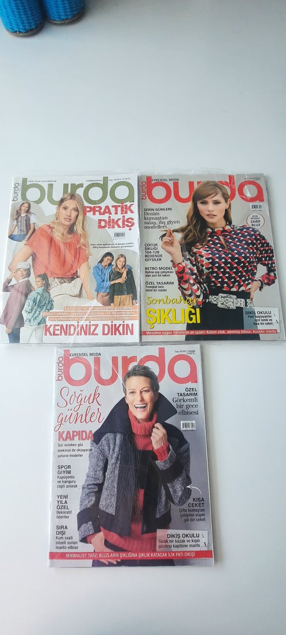 Burda Dergisi Koleksiyonu - Moda ve Tasarım - Görsel 4