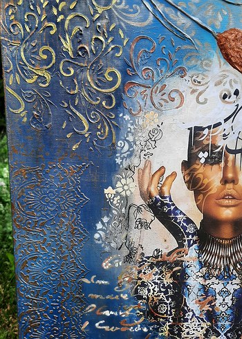 Mixmedia Dekoratif Tablo - Görsel 5