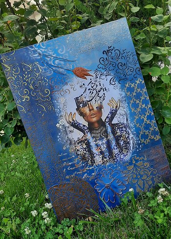 Mixmedia Dekoratif Tablo - Görsel 6