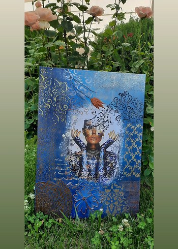 Mixmedia Dekoratif Tablo - Görsel 7