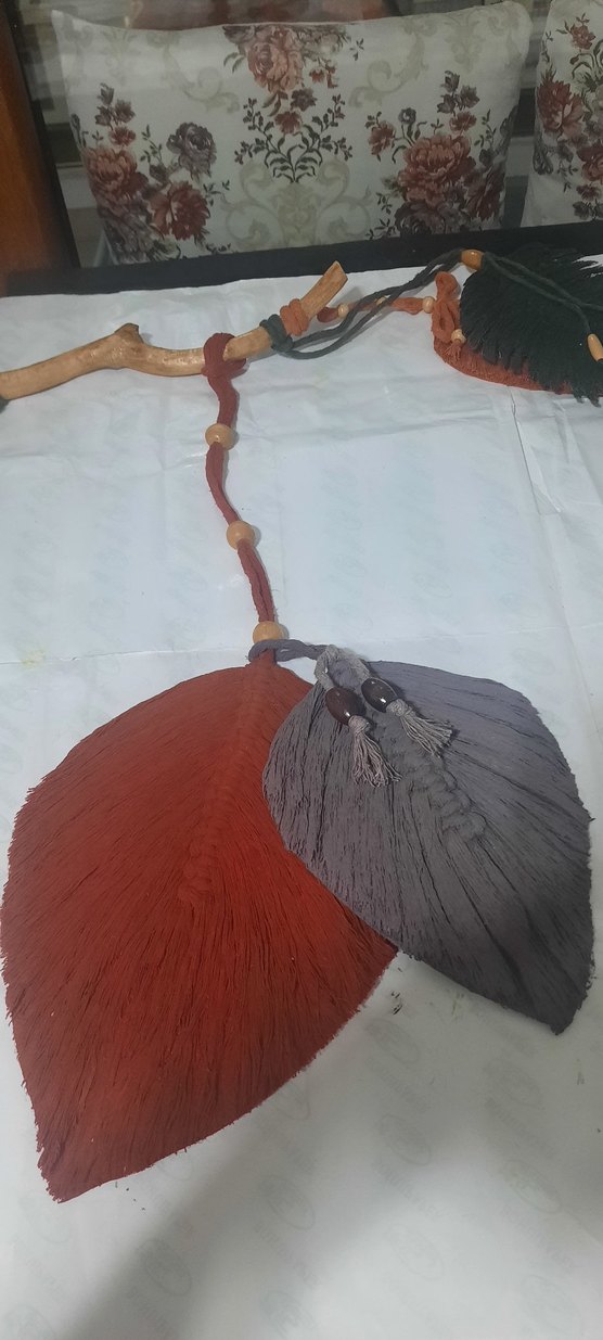 Bohem Makrome Duvar Süsü - Görsel 5