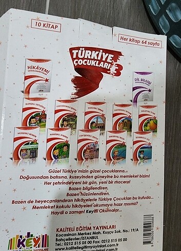  Beden Türkiye çocukları kitapları