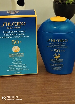 SHISEIDO Expert sun protector lotion SPF 50+ güneş kremi