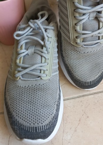 Gri Bağcıklı Erkek Spor Ayakkabı ####Slazenger### sorunsuzdur # - Görsel 3