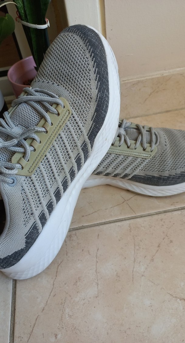 Gri Bağcıklı Erkek Spor Ayakkabı ####Slazenger### sorunsuzdur # - Görsel 4