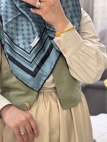 Vakko Vakko Marka Twill eşarp