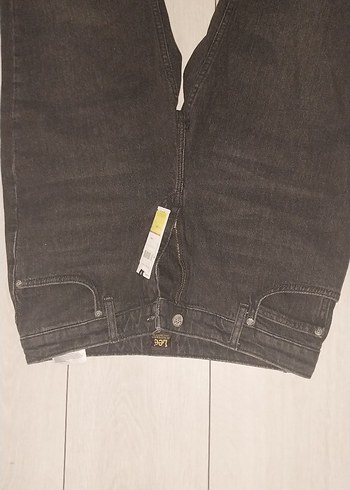Gri siyah Kadın Denim Pantolon Regular Fit - Görsel 2