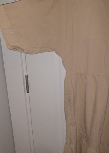 yazlık elbise m beden yazıyor ama l ve xl içinde uygundur - Görsel 2