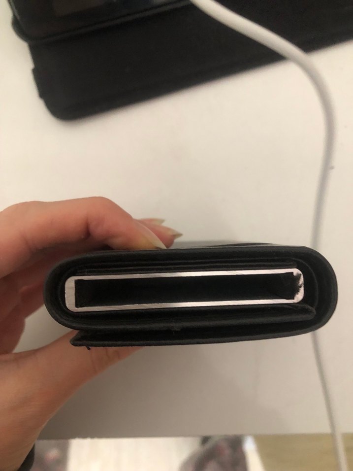 Siyah Baskılı  Cüzdan - Görsel 2