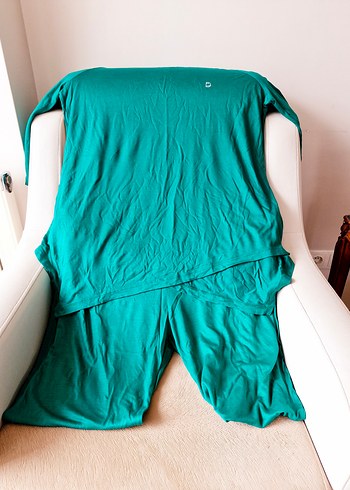 yeşil renkte Dagi marka Pijama Takımı 46 beden - Görsel 2