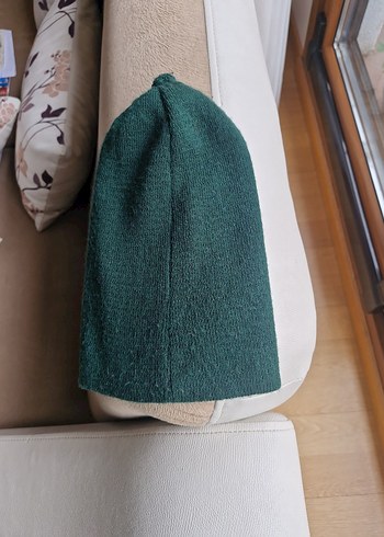 Yeşil yün Bere - Görsel 4