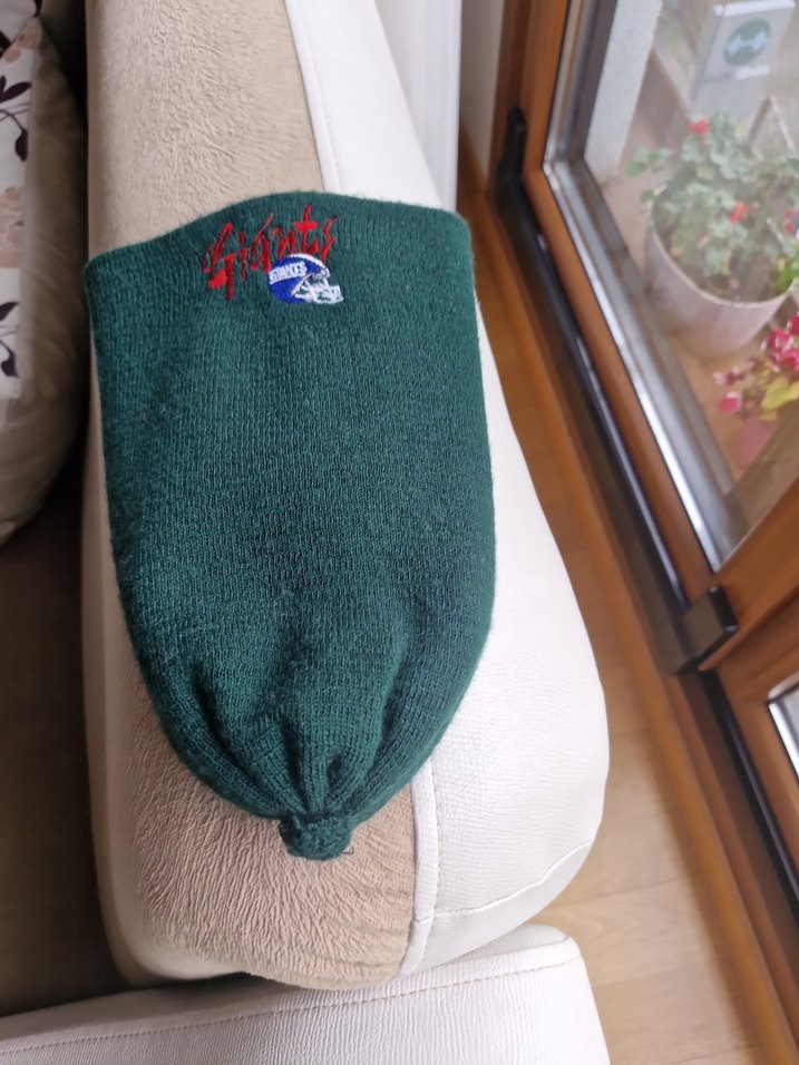 Yeşil yün Bere - Görsel 2