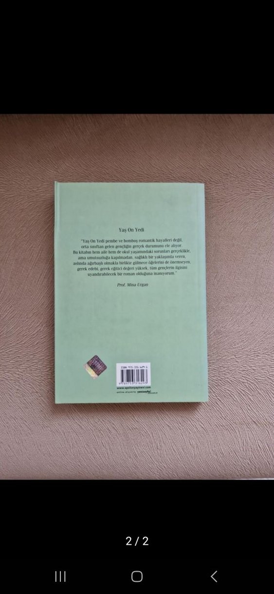 Yaş On Yedi - İpek Ongun - Görsel 2