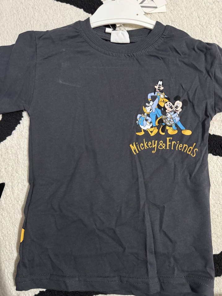 Gri Mickey & Friends Erkek Bebek Takımı - Görsel 3