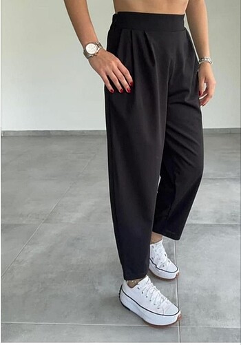 Zara HAREM PANTOLON SİYAH