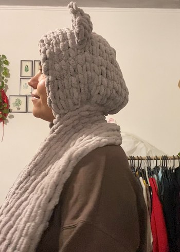 Anne-Cocuk balaklava takım - Görsel 2