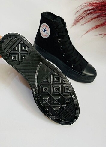 38 Beden siyah Renk Converse platform