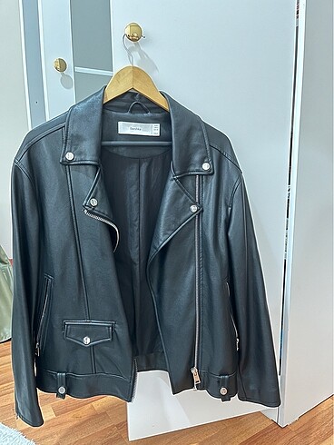 Bershka deri ceket