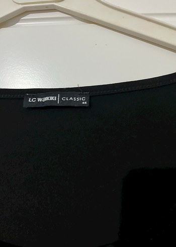 Siyah Kadın Uzun Kollu Salaş Elbise - Görsel 4