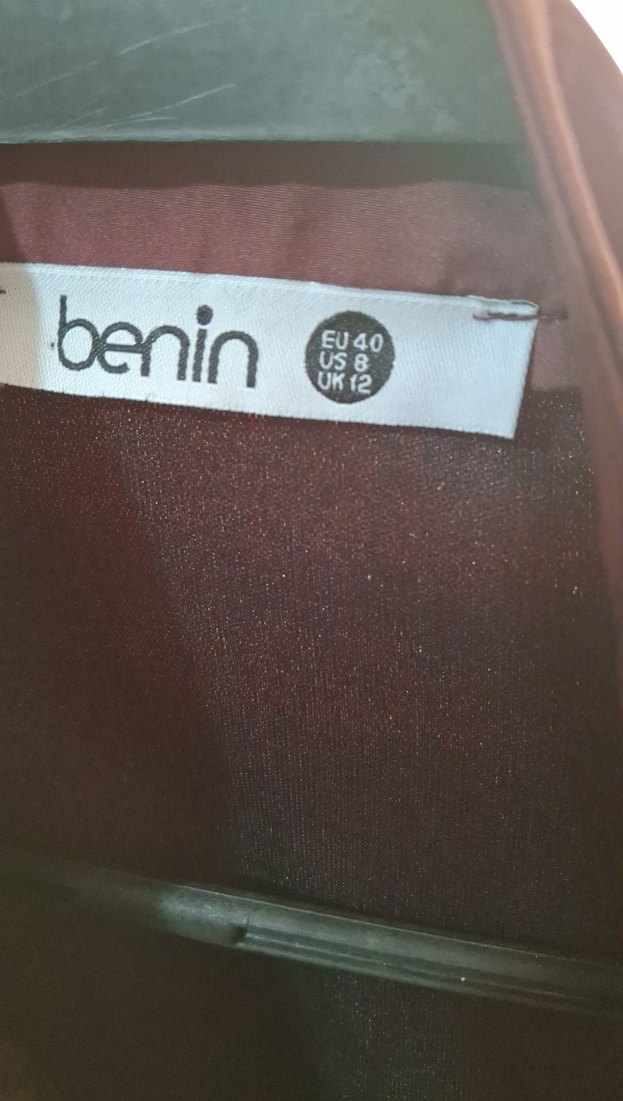 Bordo Kemerli Midi Kadın Ceket - Görsel 2