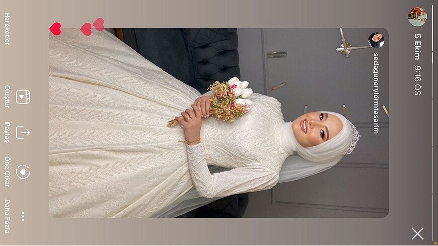 Prenses gelinlik