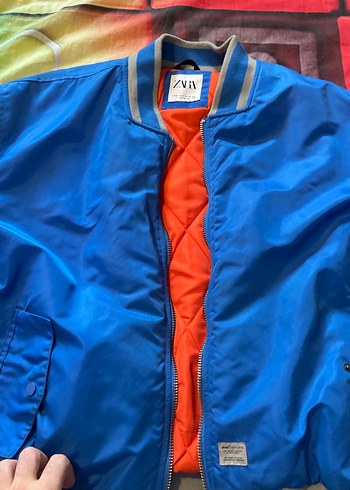 ZARA ERKEK BOMBER KOLEJ MONTU M - Görsel 2