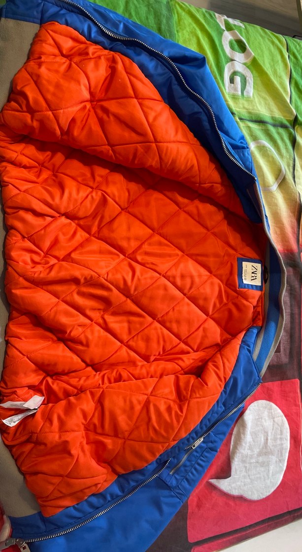 ZARA ERKEK BOMBER KOLEJ MONTU M - Görsel 3