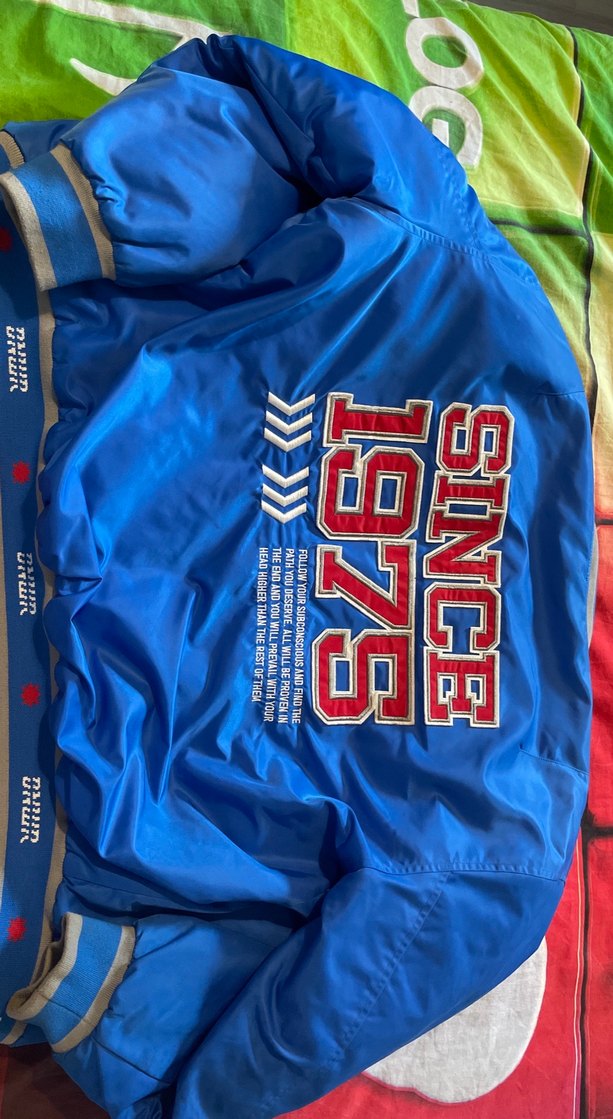 ZARA ERKEK BOMBER KOLEJ MONTU M - Görsel 4