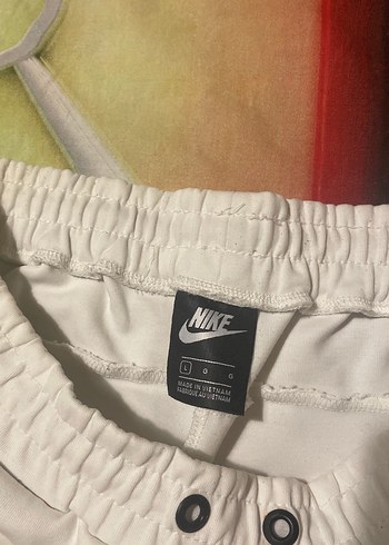 Nike Beyaz Mini Streetwear Şort - Görsel 3