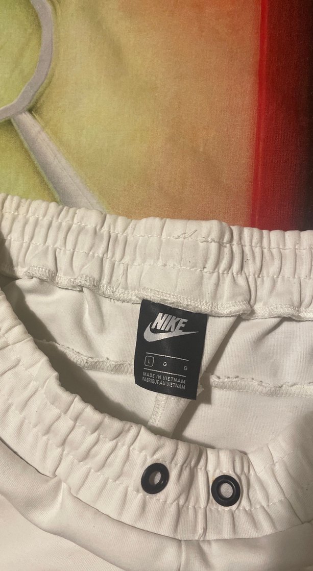Nike Beyaz Mini Streetwear Şort - Görsel 3
