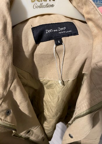 Bej Süet Erkek Ceket Small Beden - Görsel 3