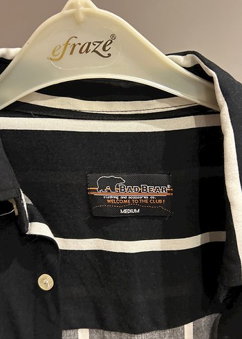 BAD BEAR ÇİZGİLİ GÖMLEK - Görsel 3