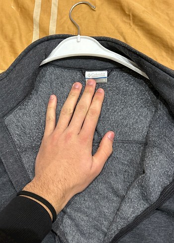 Columbia Gri Fermuarlı Erkek Polar - Görsel 3