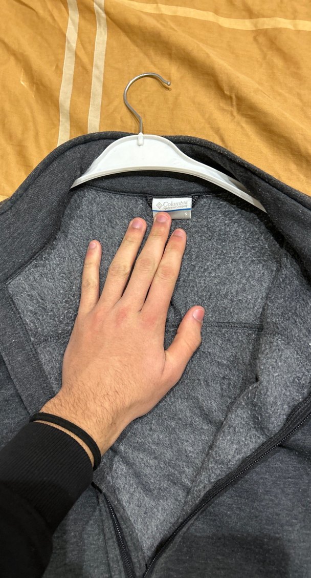 Columbia Gri Fermuarlı Erkek Polar - Görsel 3