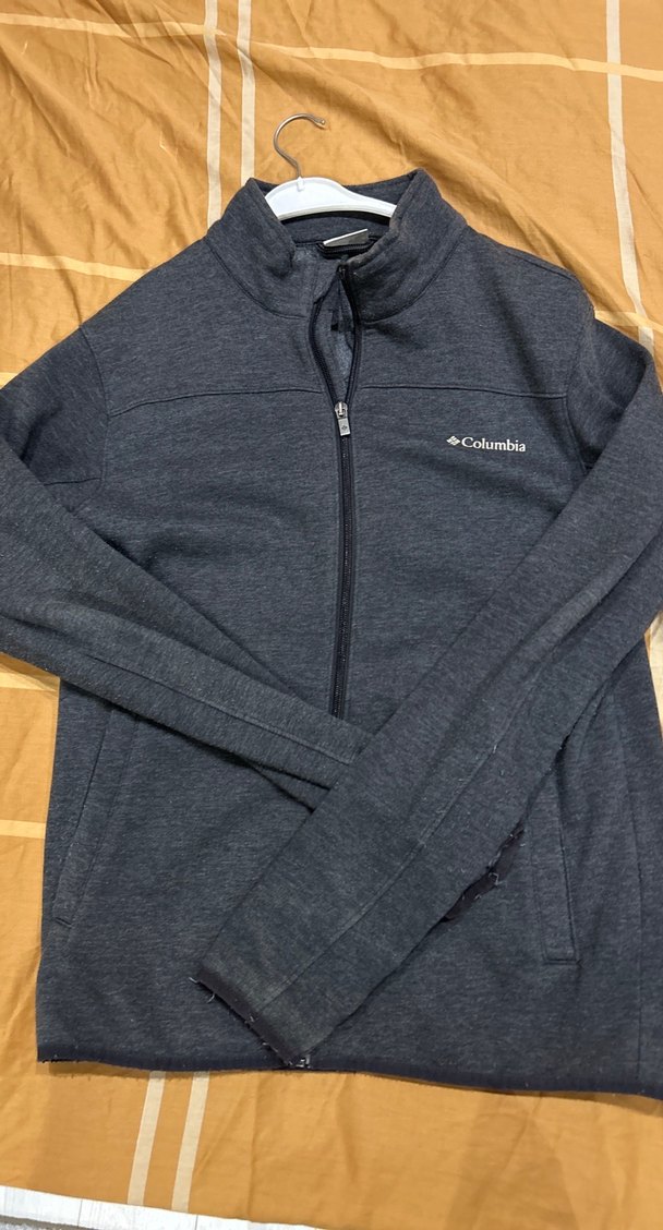 Columbia Gri Fermuarlı Erkek Polar - Görsel 2