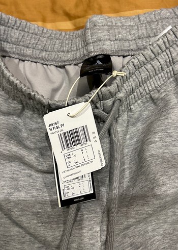 Adidas Gri Rahat Kesim Unısex Eşofman Altı - Görsel 5